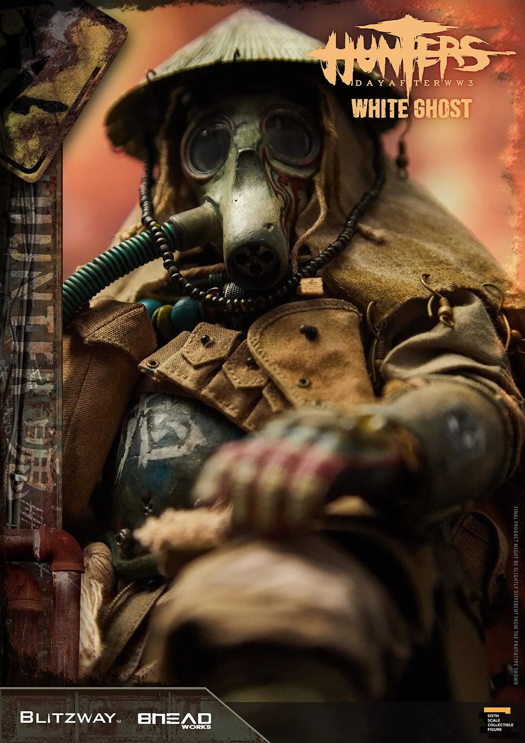 HUNTERS: Day After WWIII - White Ghost 1/6 Scale Action Figure
