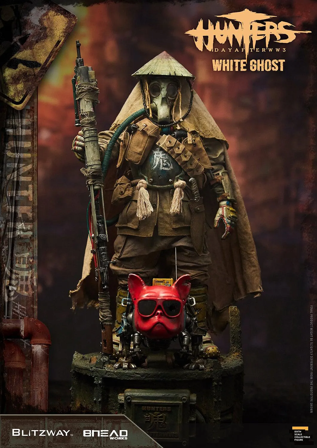 HUNTERS: Day After WWIII - White Ghost 1/6 Scale Action Figure