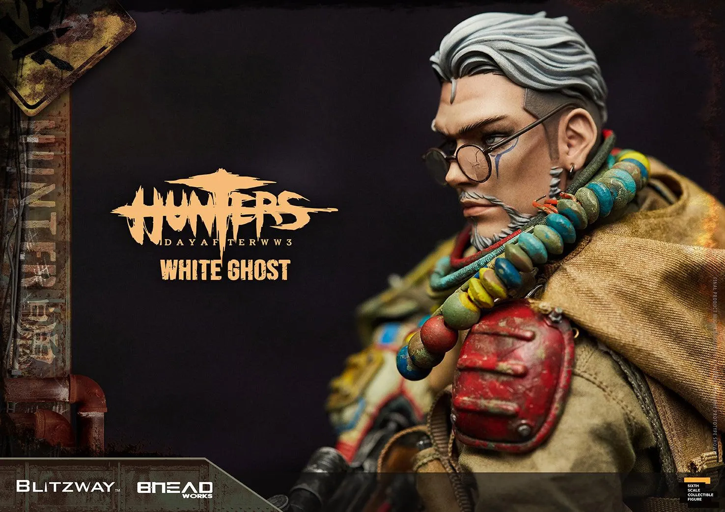 HUNTERS: Day After WWIII - White Ghost 1/6 Scale Action Figure
