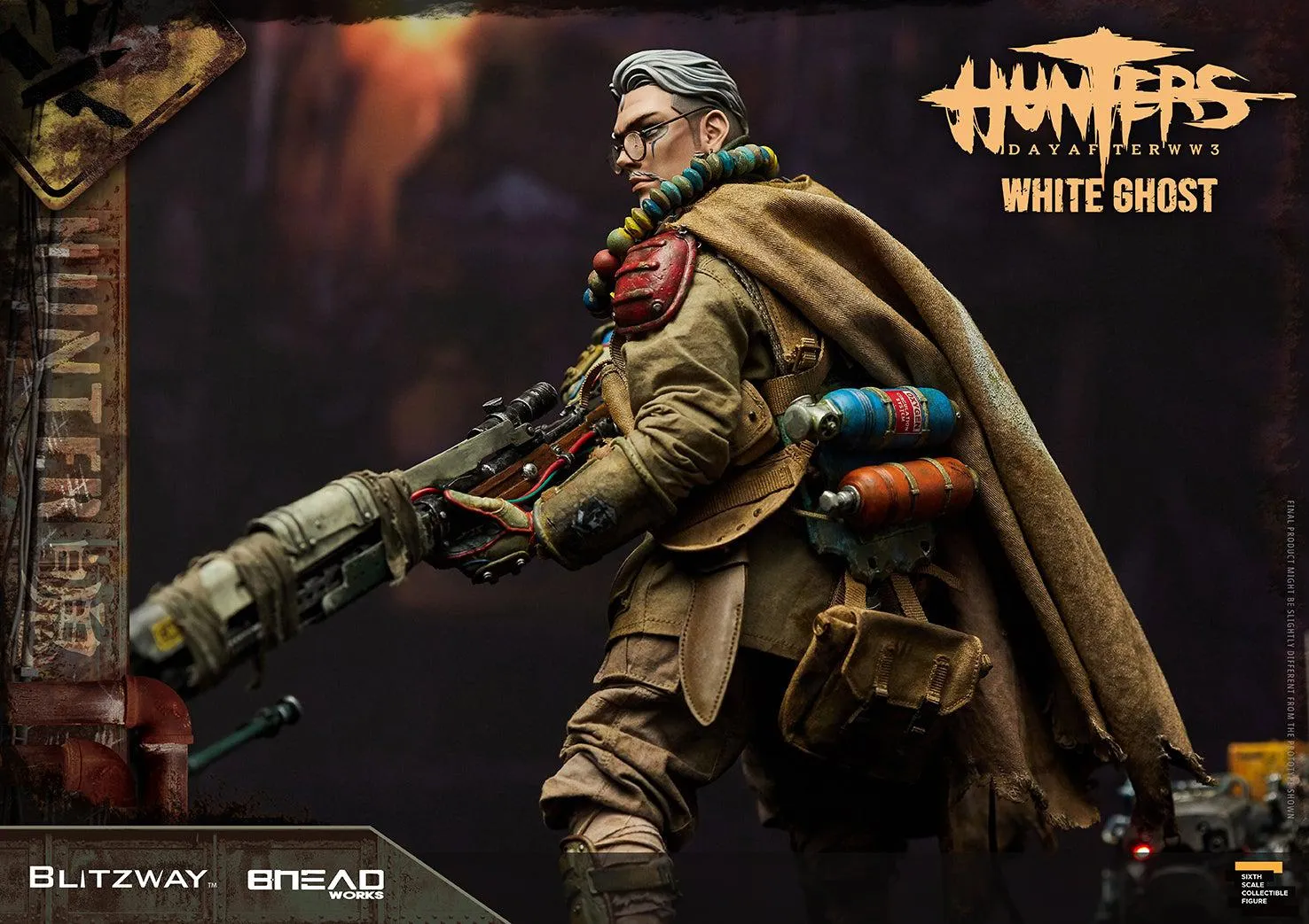 HUNTERS: Day After WWIII - White Ghost 1/6 Scale Action Figure