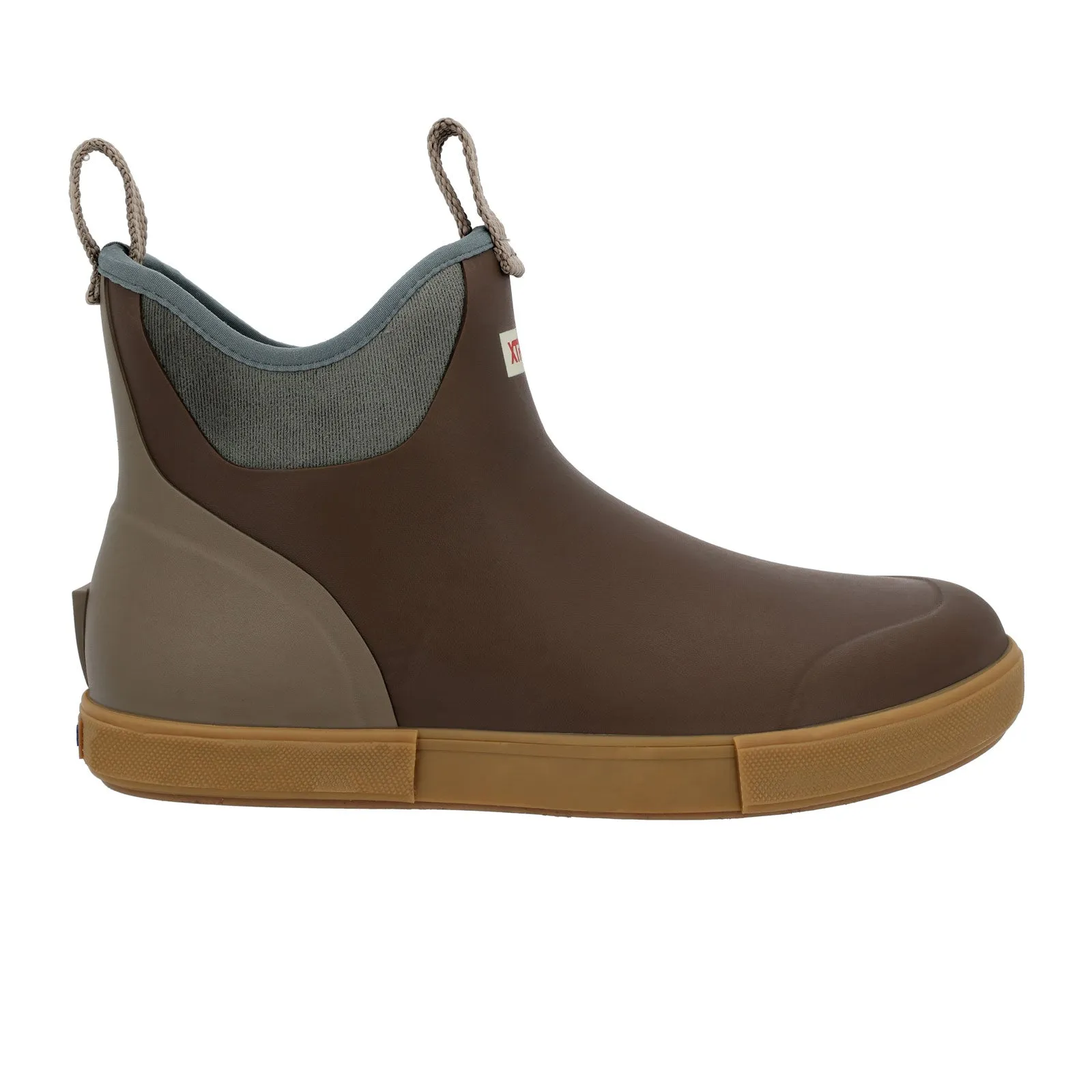 XtraTuf Vintage 6" Ankle Deck Boot (Men) - Vintage Brown